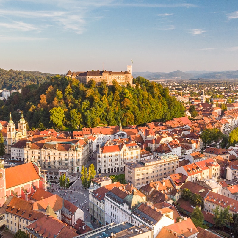 Landmarks of Ljubljana 